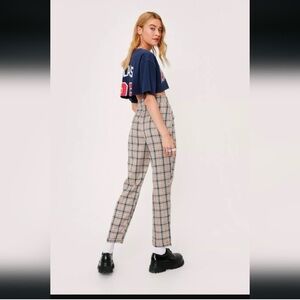 Nasty Gal Let’s Take A Rain Check Tapered Pants Size 12